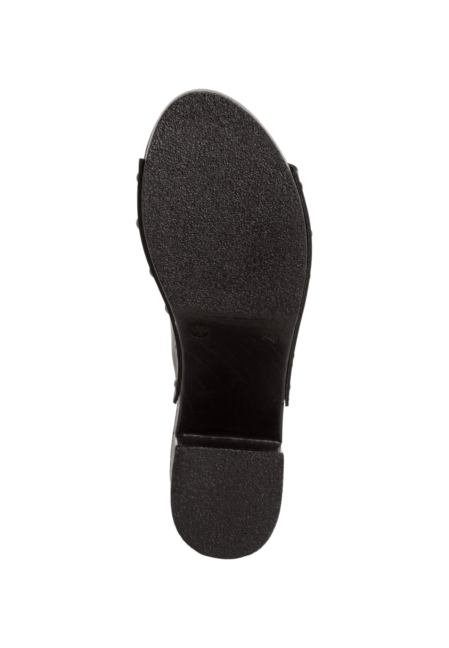 Tamaris Mules À Talons - Black Leather 7 Tamaris Mules À Talons - Black Leather – Image 5