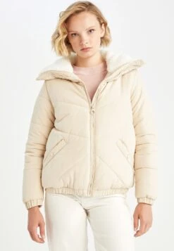 DeFacto Relax Fit - Veste D'Hiver - Ecru 11 DeFacto Relax Fit - Veste D'Hiver - Ecru -Next Soldes dbd73816bf72455d82903f1080b6329a