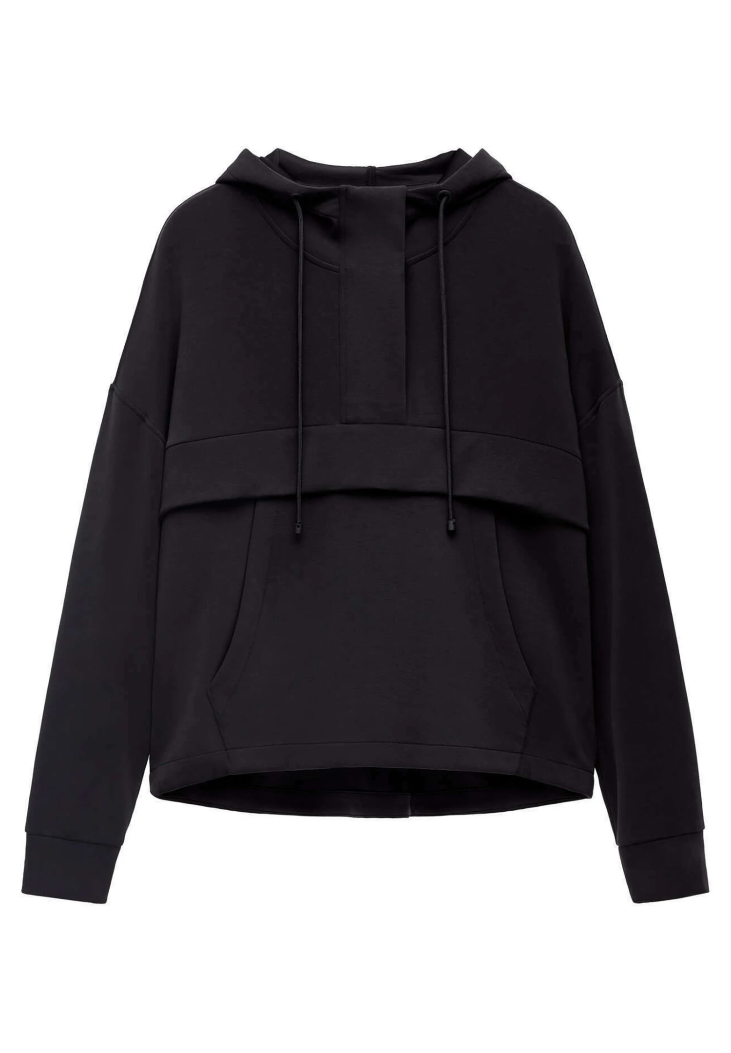 Oysho Soft Touch With Zip - Sweat À Capuche - Black 9 Oysho Soft Touch With Zip - Sweat À Capuche - Black – Image 7