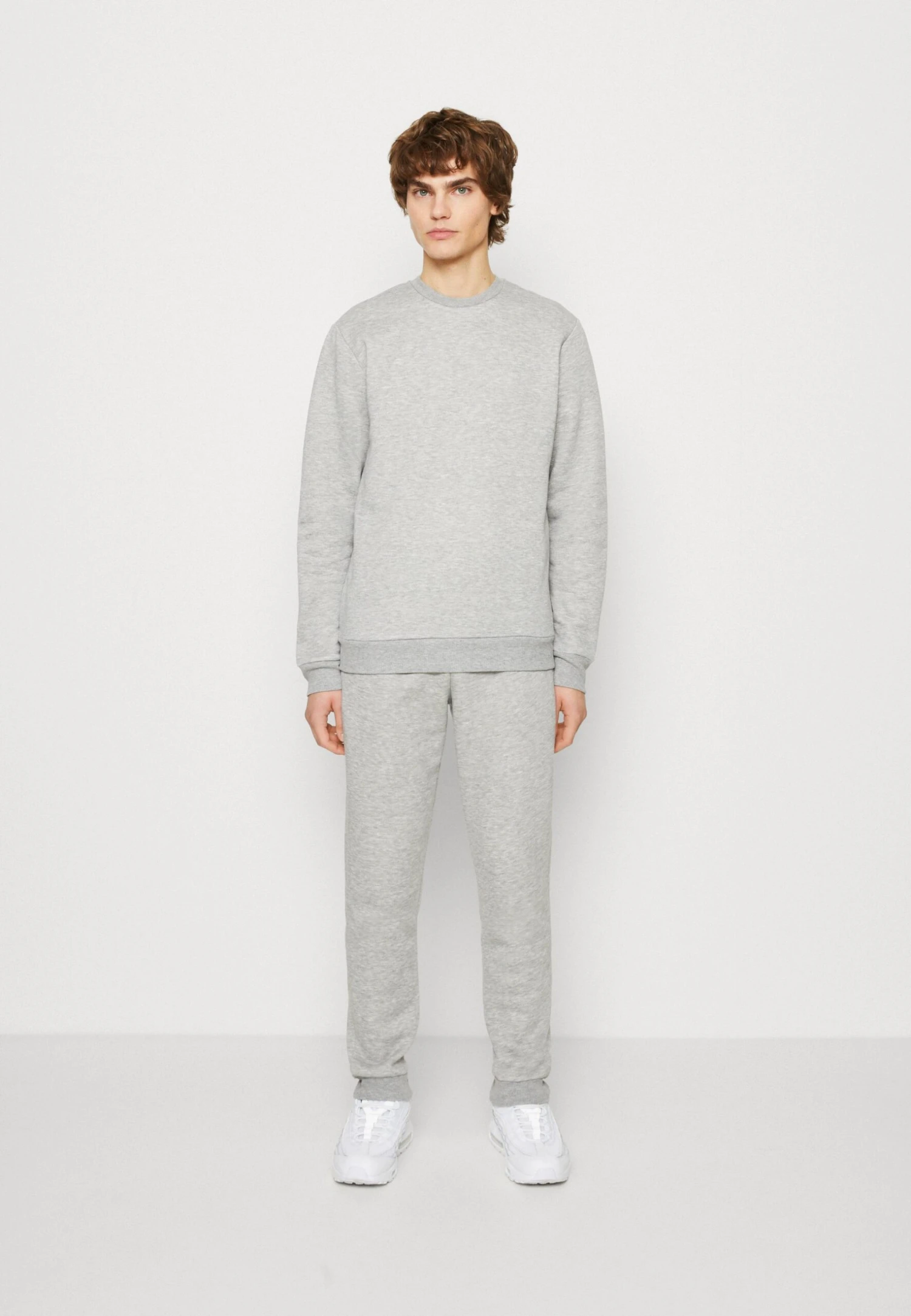 Only & Sons Onsceres Pant & Crew Set Unisex - Sweatshirt - Light Grey Melange 3 Only & Sons Onsceres Pant & Crew Set Unisex - Sweatshirt - Light Grey Melange