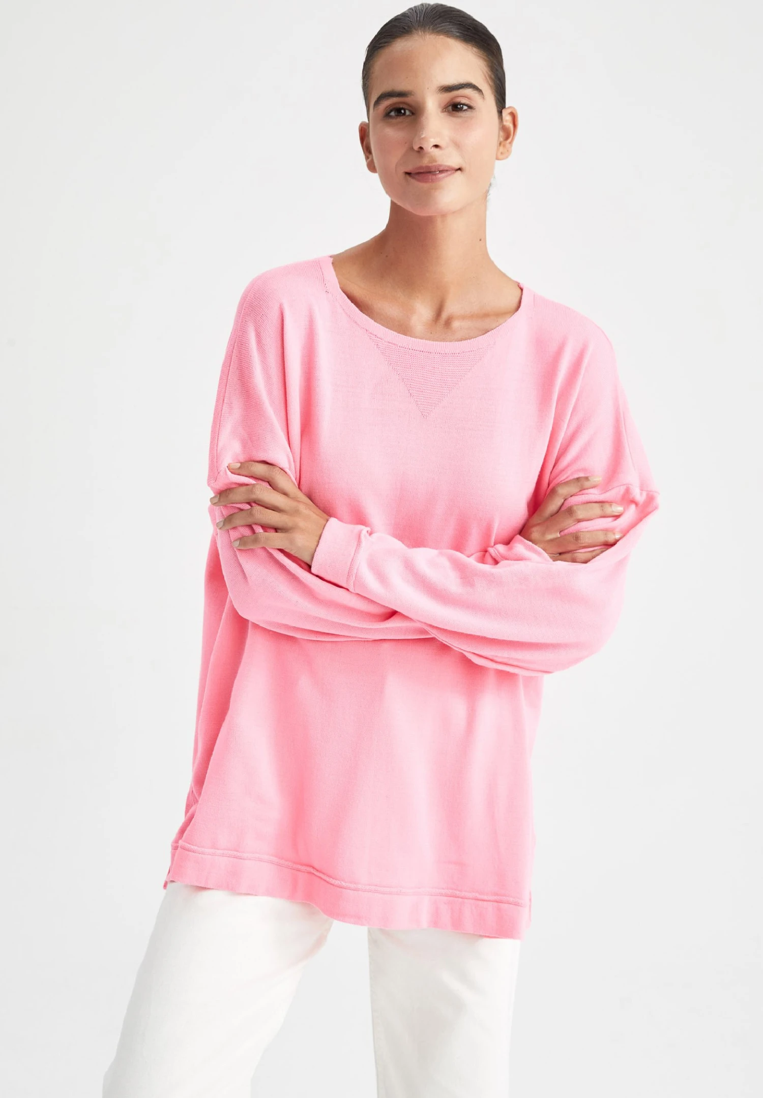 DeFacto Oversize Fit - Pullover - Pink 4 DeFacto Oversize Fit - Pullover - Pink – Image 2