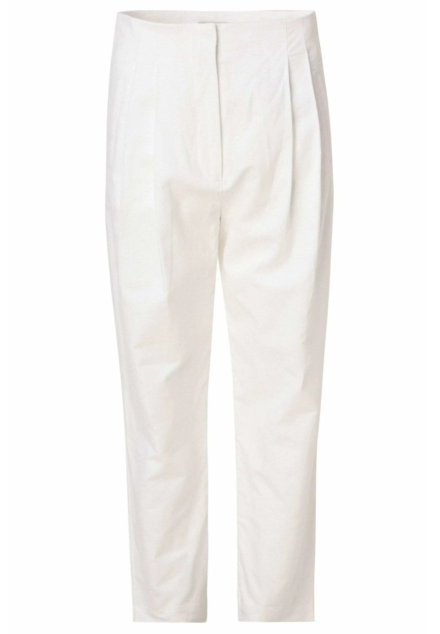 Regular Cropped - Pantalon Classique - Weiß 8 Regular Cropped - Pantalon Classique - Weiß – Image 6