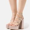 Steve Madden Elavator - Sandales À Talons Hauts - Blush 2 Steve Madden Elavator - Sandales À Talons Hauts - Blush -Next Soldes dca15236ac044c2787c617e711055e9f