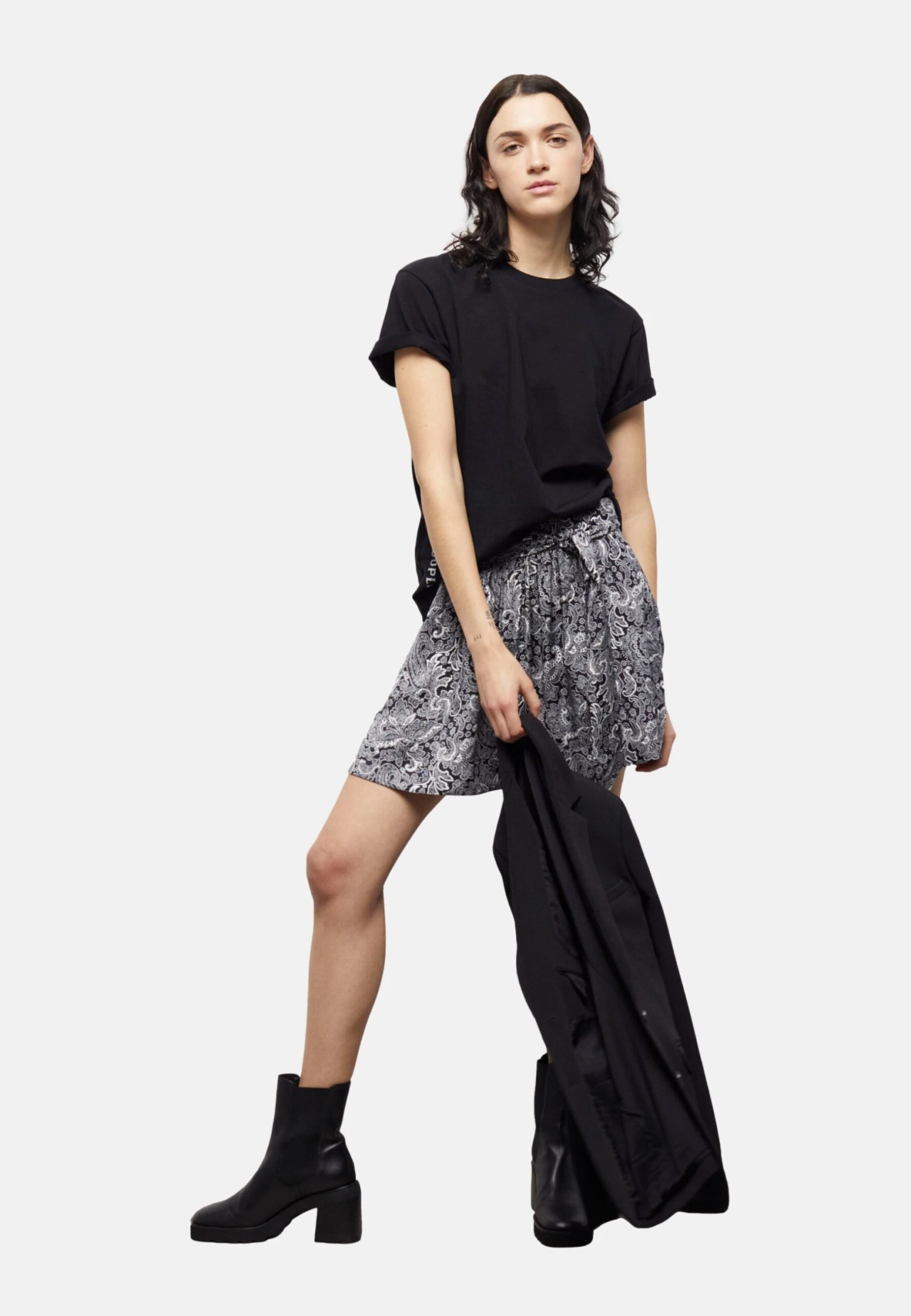 THE KOOPLES Manches Court - T-Shirt Imprimé - Black 4 THE KOOPLES Manches Court - T-Shirt Imprimé - Black – Image 2