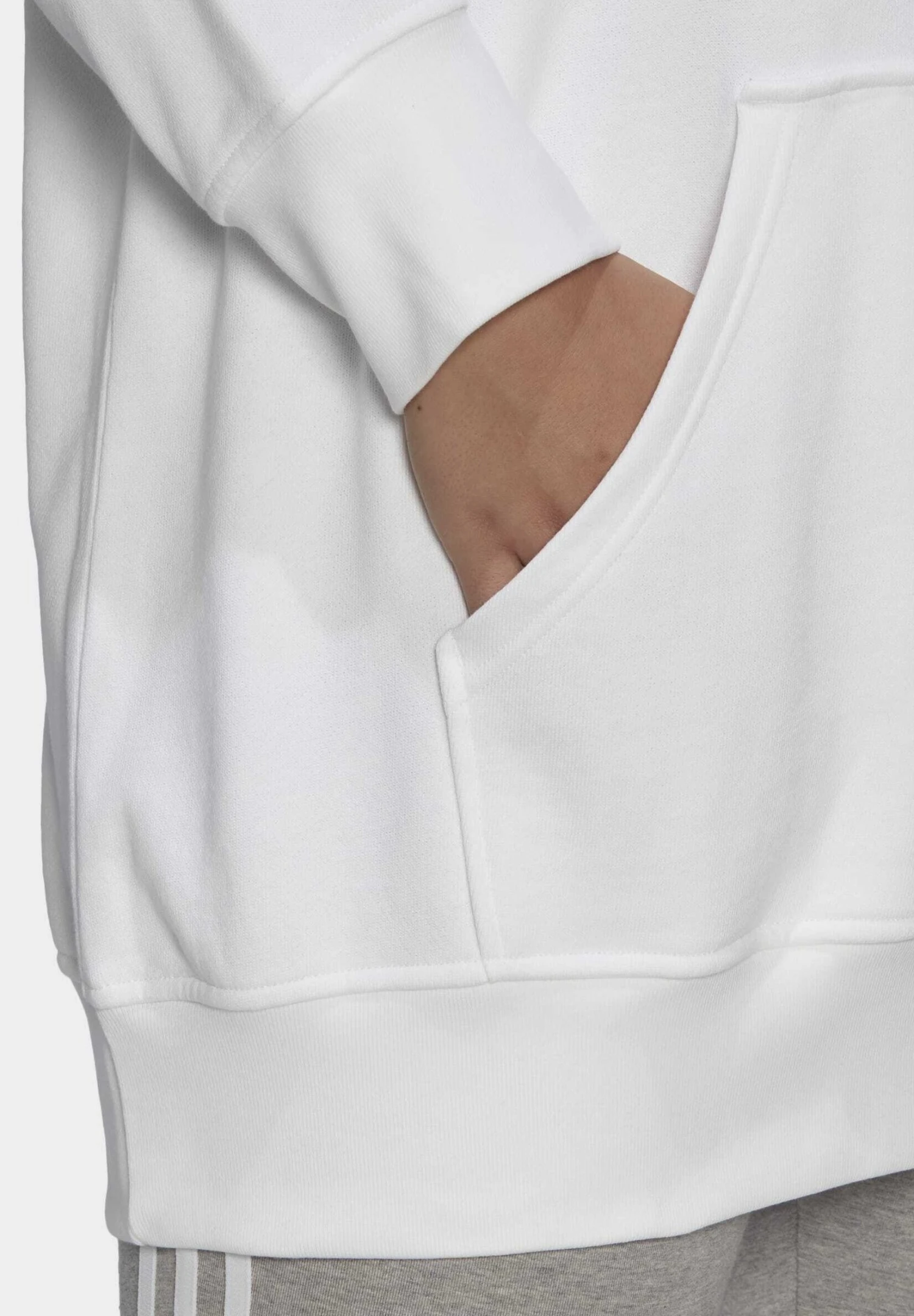 Adidas Originals Trefoil - Sweat À Capuche - White 5 Adidas Originals Trefoil - Sweat À Capuche - White – Image 3