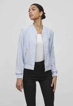 Vila Reissverschluss - Blouson Bomber - Kentucky Blue