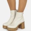 MTNG Bottines À Plateau - Blanco -Next Soldes dd948b70de9044b3b79a8fad1c271294