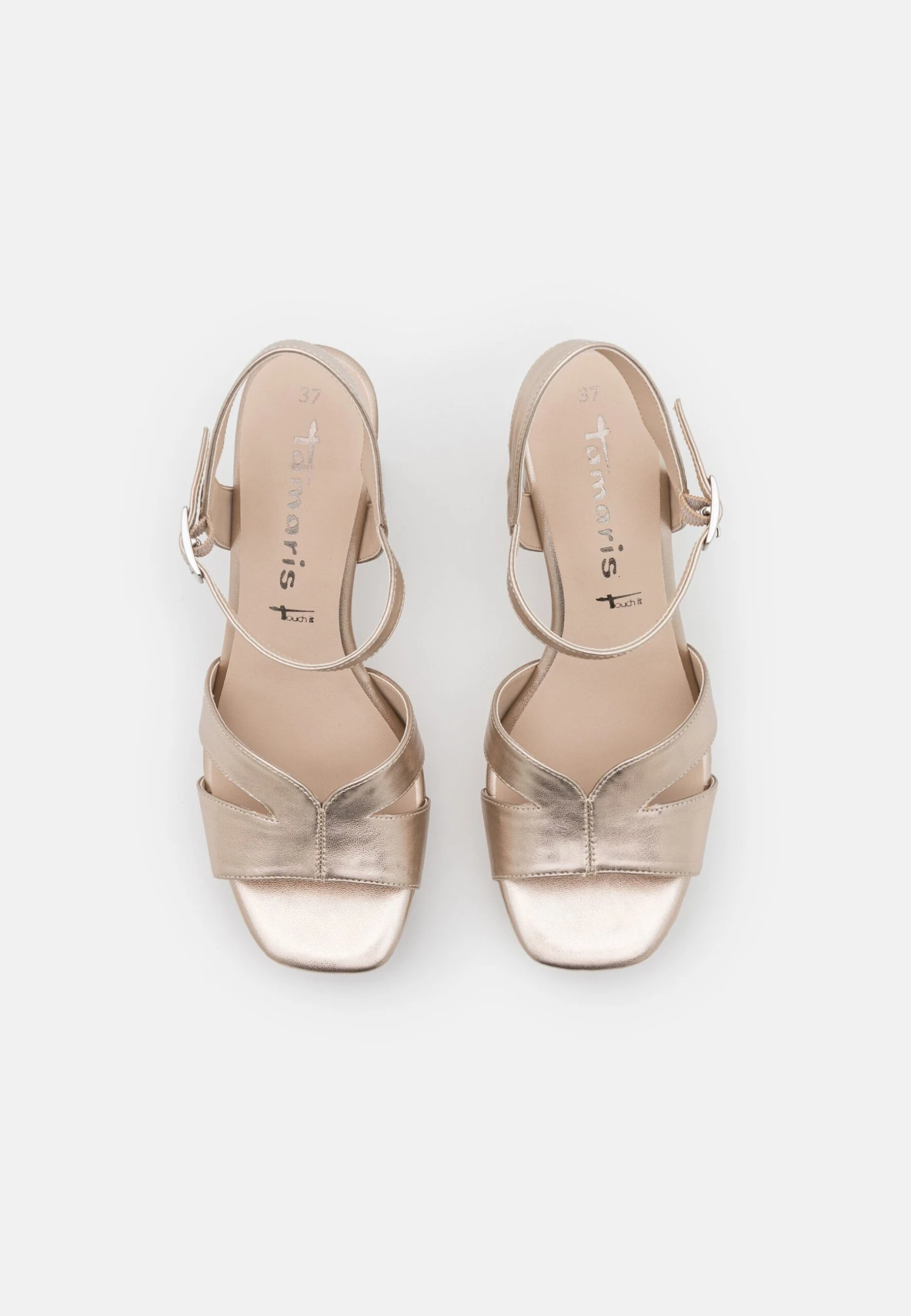 Tamaris Sandales À Talons Hauts - Light Gold 8 Tamaris Sandales À Talons Hauts - Light Gold – Image 6