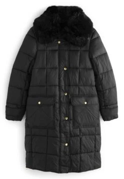 Next With Collar Standard - Manteau D'Hiver - Black -Next Soldes ddb5fc41bdf84b739ae18202093b1285