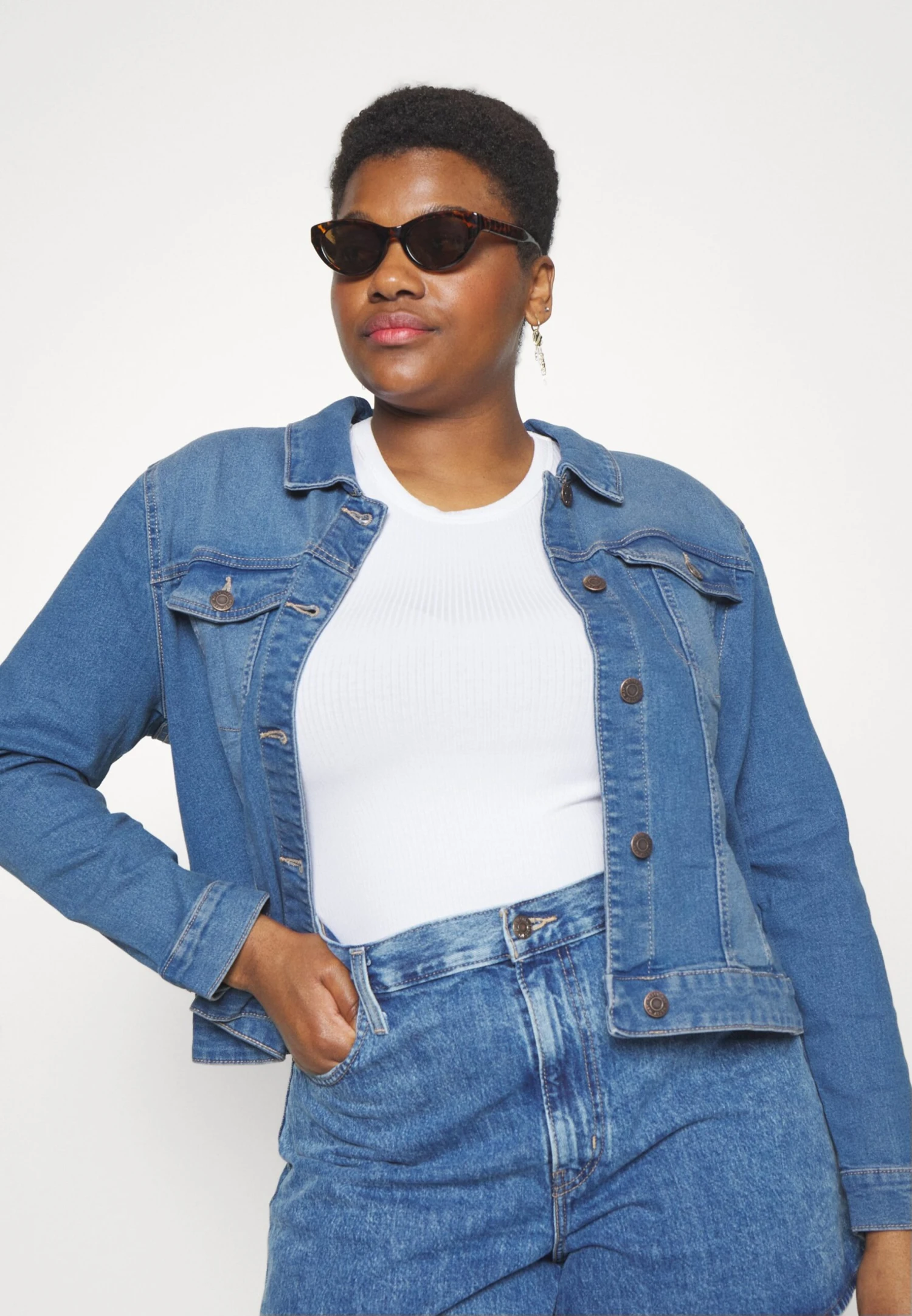 Nmdebra - Veste En Jean - Medium Blue Denim 6 Nmdebra - Veste En Jean - Medium Blue Denim – Image 4