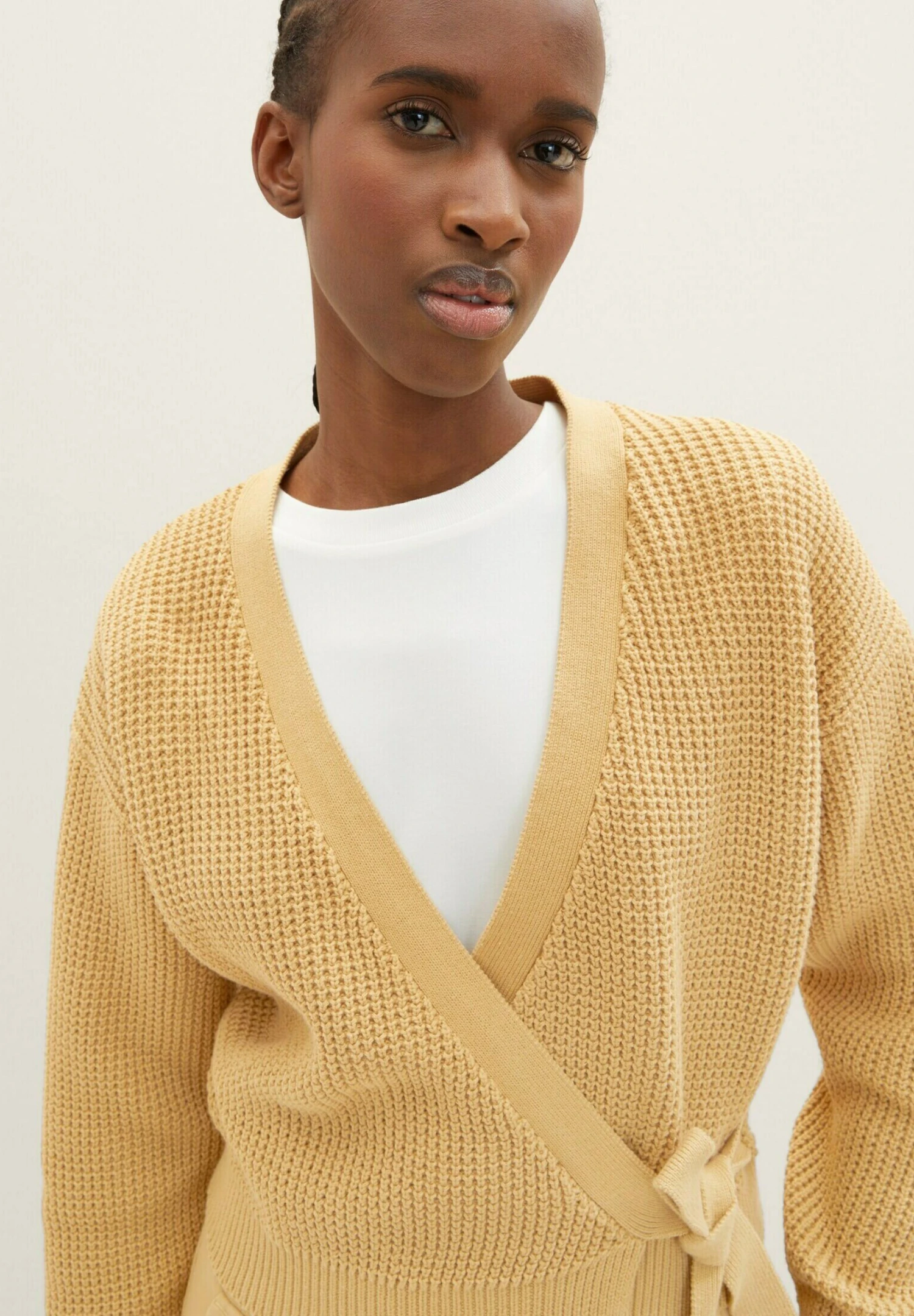 TOM TAILOR Denim In Wickel-Opti - Gilet - Brown Rice 6 TOM TAILOR Denim In Wickel-Opti - Gilet - Brown Rice – Image 4