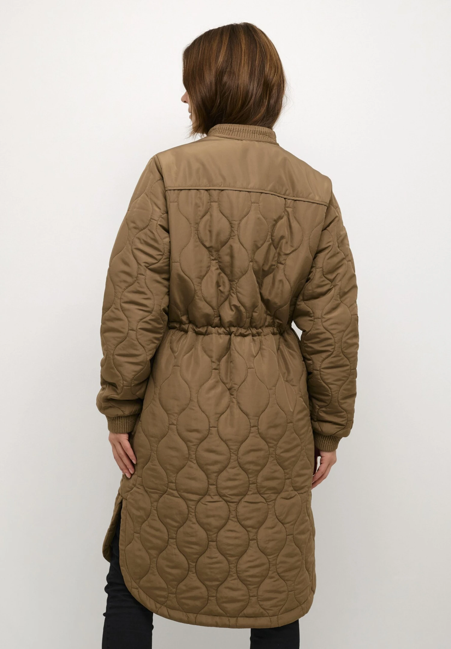 Kaffe Manteau D'Hiver - Shitake 5 Kaffe Manteau D'Hiver - Shitake – Image 3