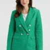 WE FASHION Regular Fit Bouclé - Manteau Court - Green 2 WE FASHION Regular Fit Bouclé - Manteau Court - Green -Next Soldes de79adf28d94410cb2d8d68d5d576ce0