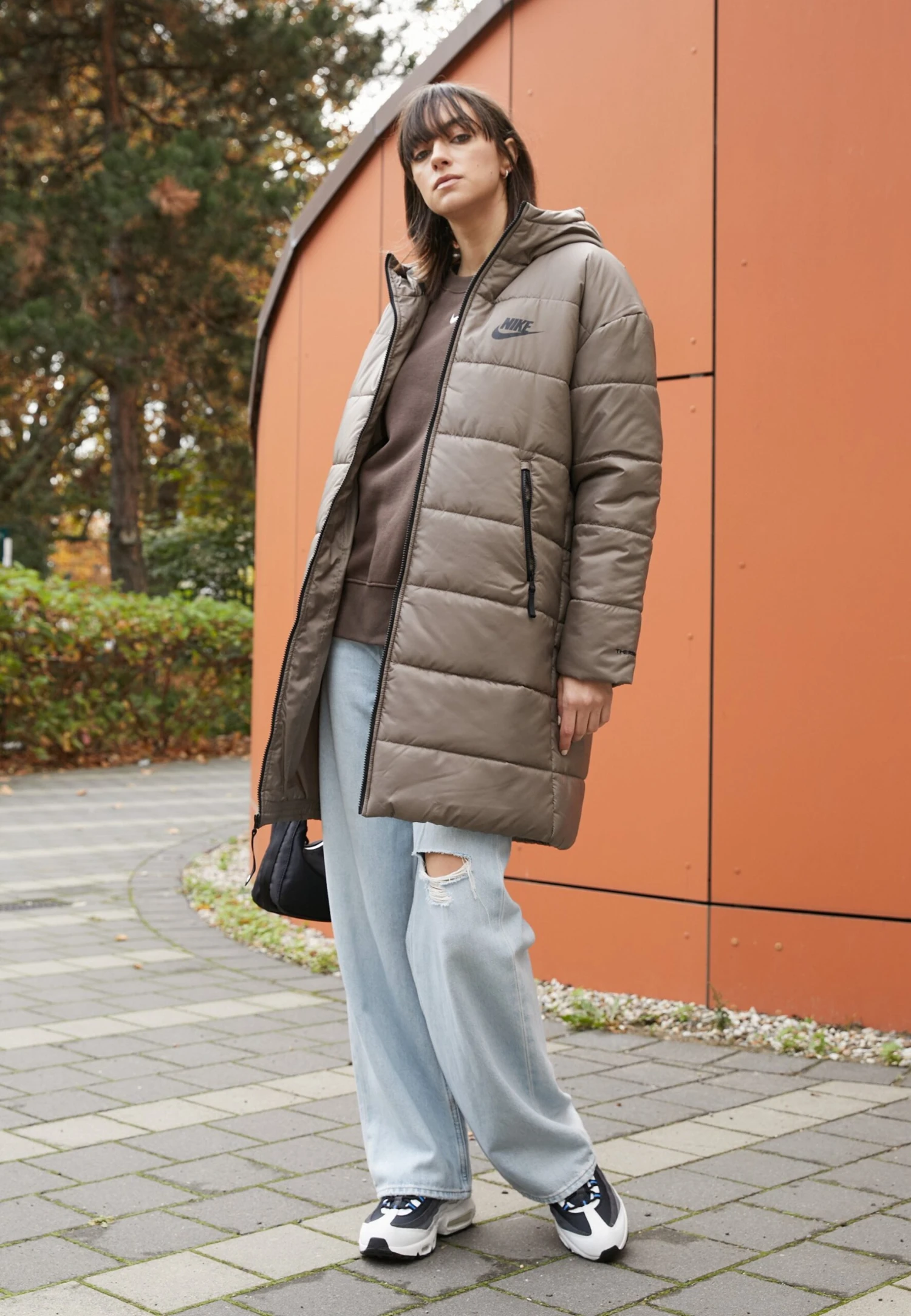 Nike Sportswear Manteau D'Hiver - Olive Grey/Black 4 Nike Sportswear Manteau D'Hiver - Olive Grey/Black – Image 2