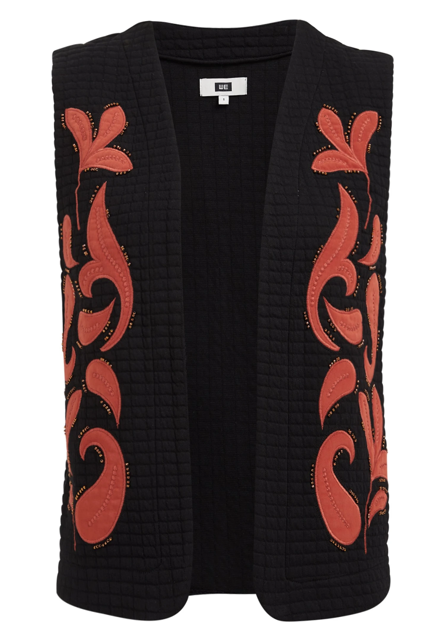 WE FASHION Met Embroidery - Veste Sans Manches - Black 8 WE FASHION Met Embroidery - Veste Sans Manches - Black â Image 6