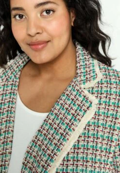 Tweed - Manteau Court - Turquoise -Next Soldes dfd299b62f8b48b1997997f1dad76b35