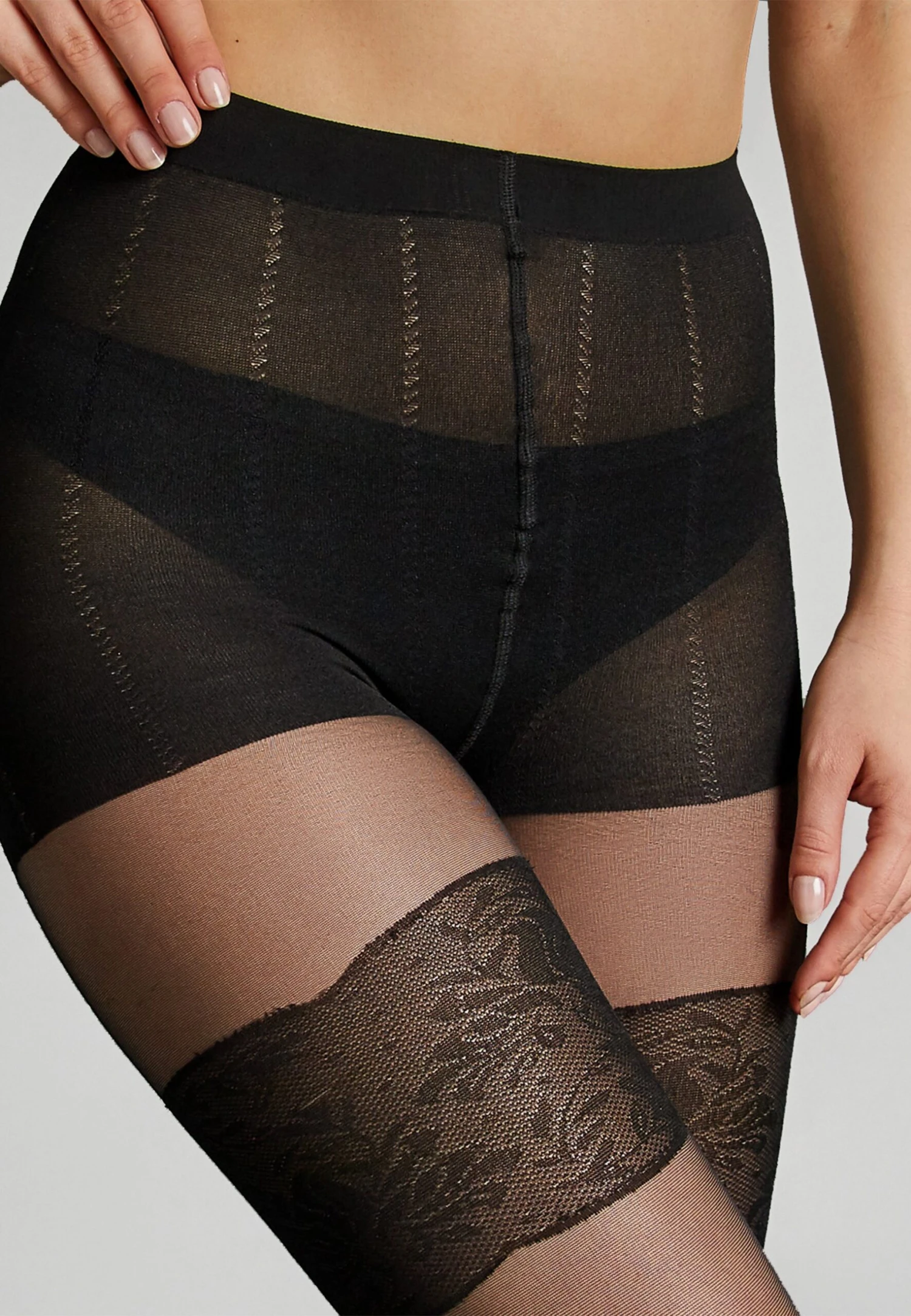 Arlette - Collants - Noir 4 Arlette - Collants - Noir – Image 2