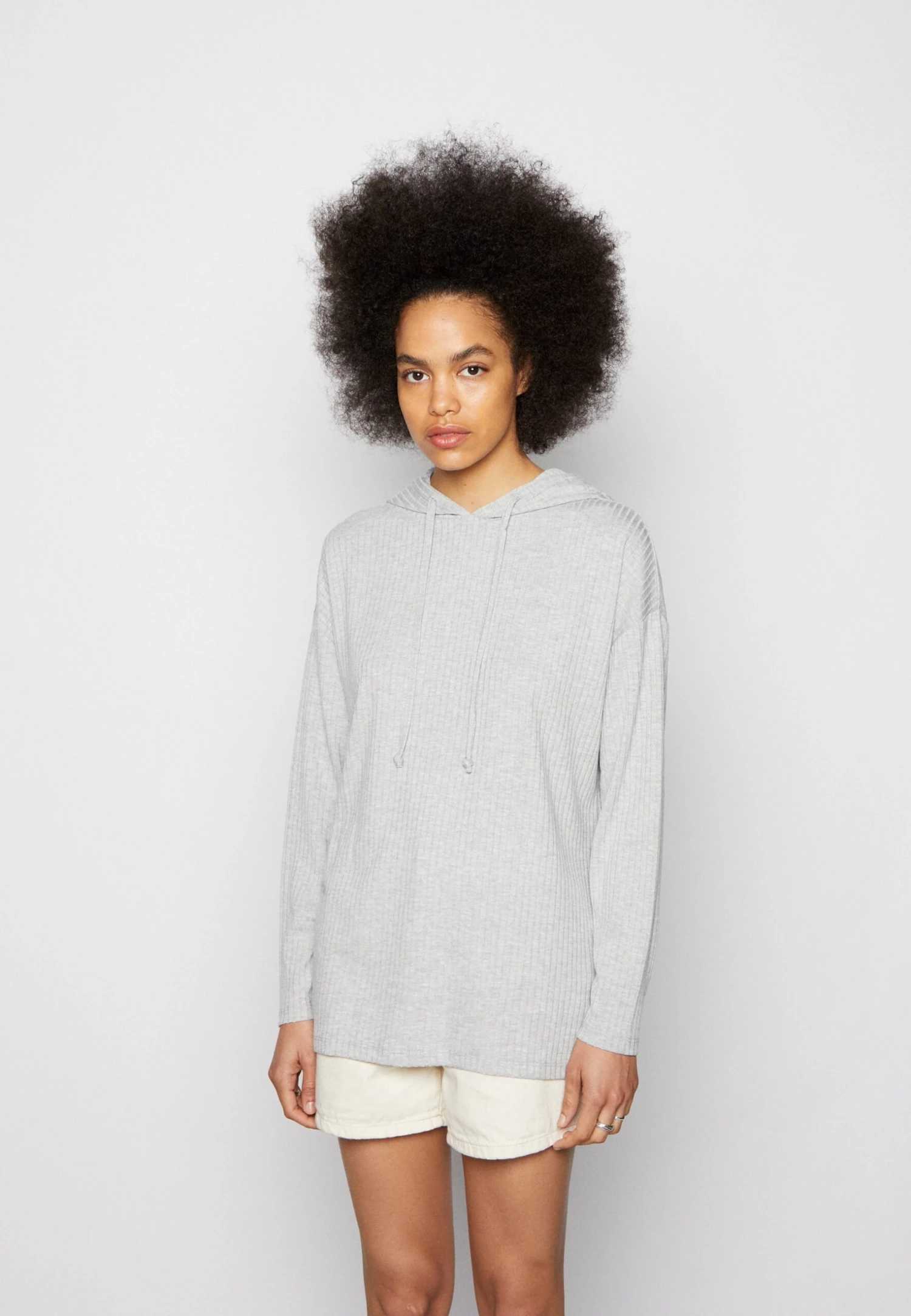 Pieces Pcmolly - Sweat À Capuche - Light Grey 3 Pieces Pcmolly - Sweat À Capuche - Light Grey