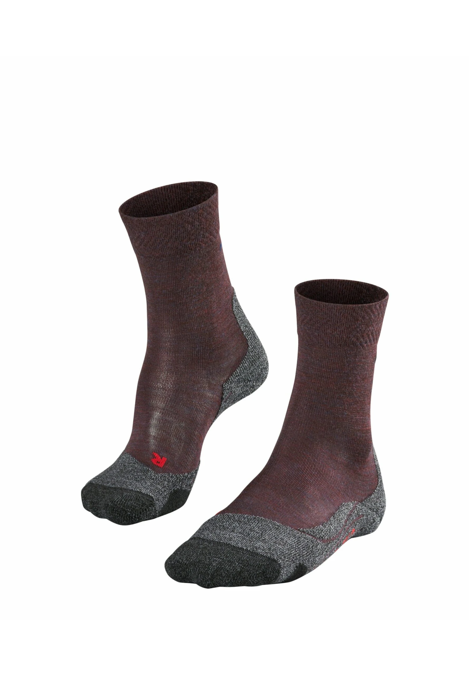 Falke Tk2 Explore Melange Trekking Functional Medium-Cushioned - Chaussettes - Winetasting 3 Falke Tk2 Explore Melange Trekking Functional Medium-Cushioned - Chaussettes - Winetasting