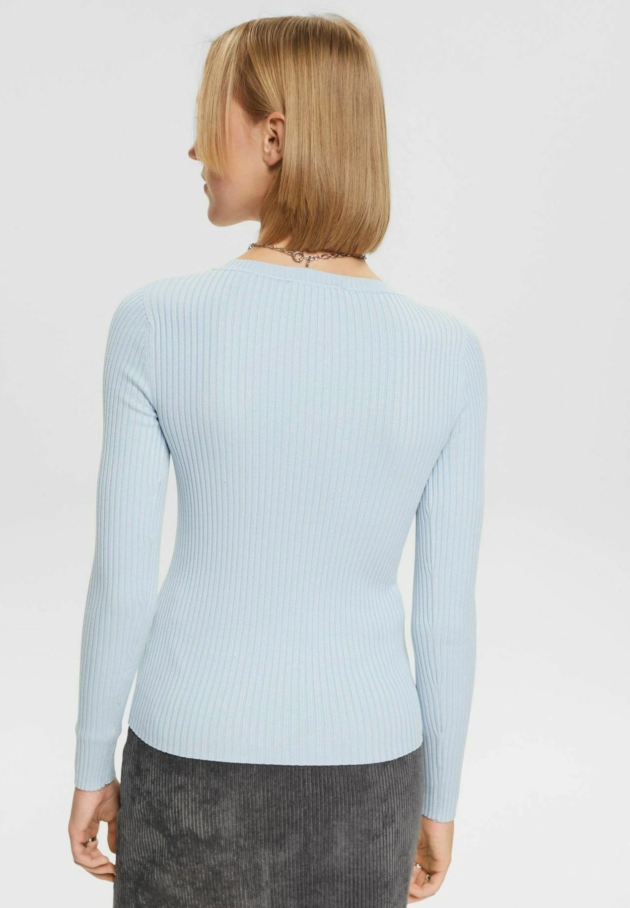 ESPRIT Pullover - Pastel Blue 5 ESPRIT Pullover - Pastel Blue – Image 3
