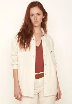 MAISON 123 Veste Légère - Ecru