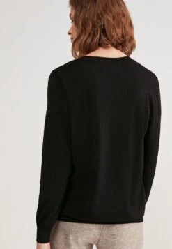 Rundhals - Pullover - Black -Next Soldes e1cbc02e11a54a93916e26246aeff4b9