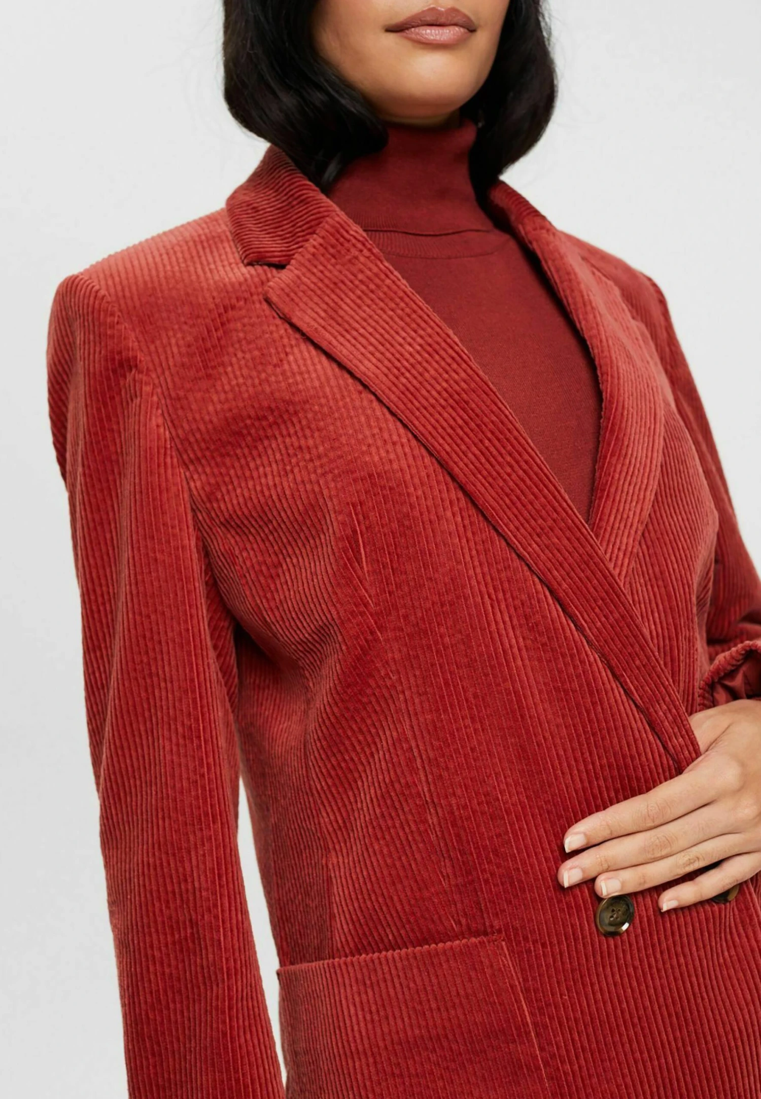 ESPRIT Manteau Court - Terracotta 6 ESPRIT Manteau Court - Terracotta – Image 4