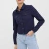 Vero Moda Vmhotsoya Ls Color - Veste En Jean - Navy Blazer -Next Soldes e2470c2751c3438f8825fddc2900a404