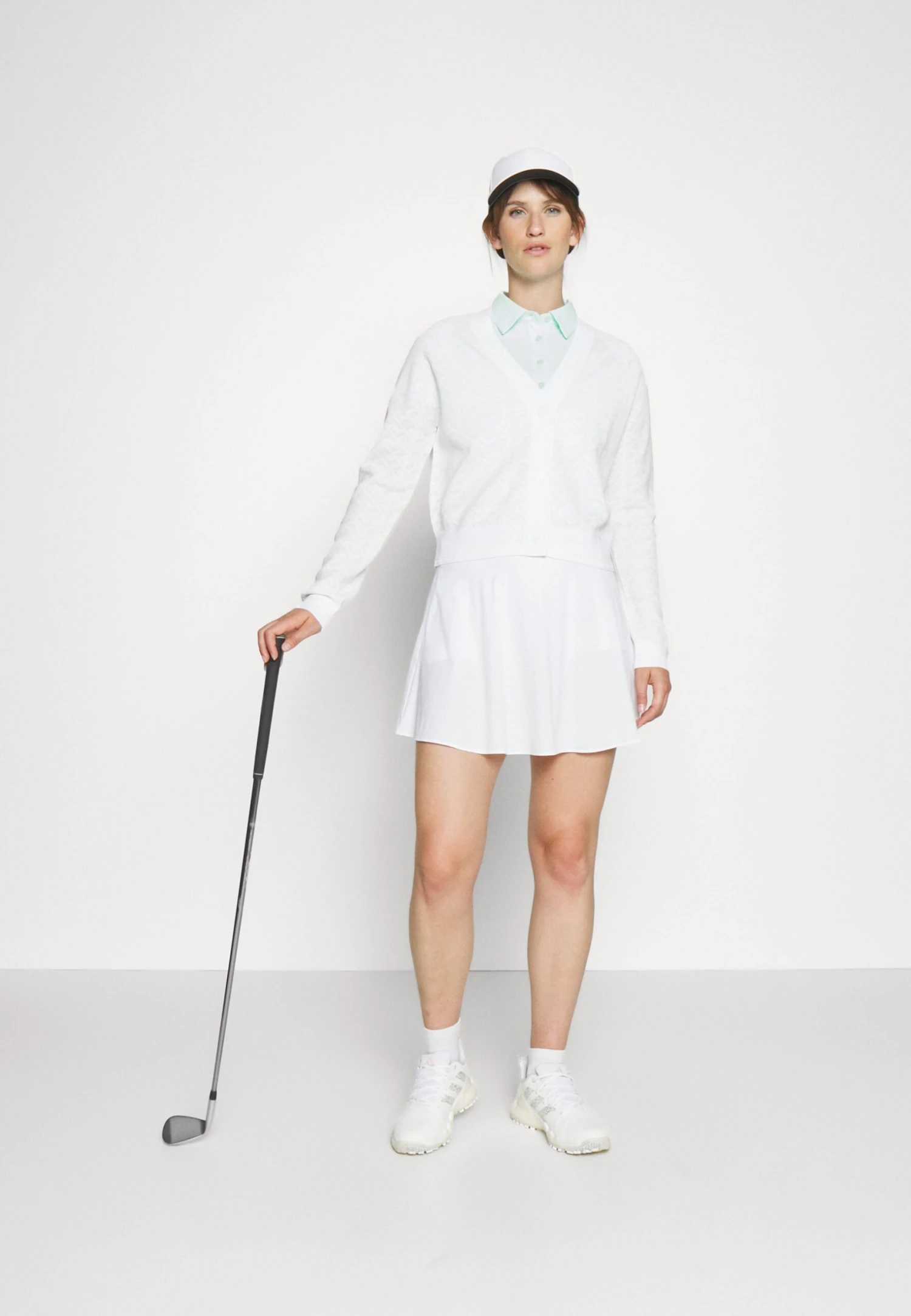 Hanna Cardigan - Sweat Zippé - White 4 Hanna Cardigan - Sweat Zippé - White – Image 2