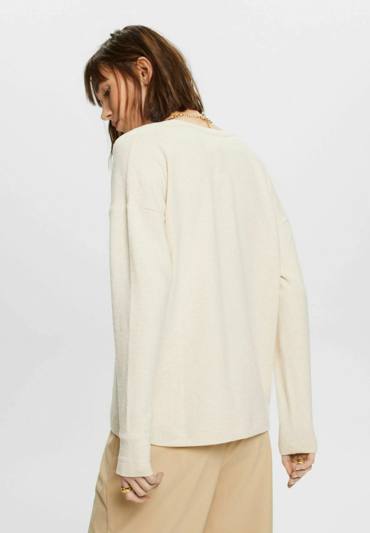 ESPRIT Pullover - Cream Beige 5 ESPRIT Pullover - Cream Beige – Image 3