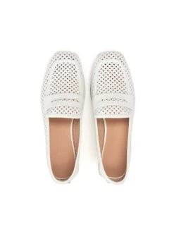 Kazar Debora Lightweight Openwork - Mocassins - Off White -Next Soldes e39ed6e61c32403fac3a55f9a5574df0