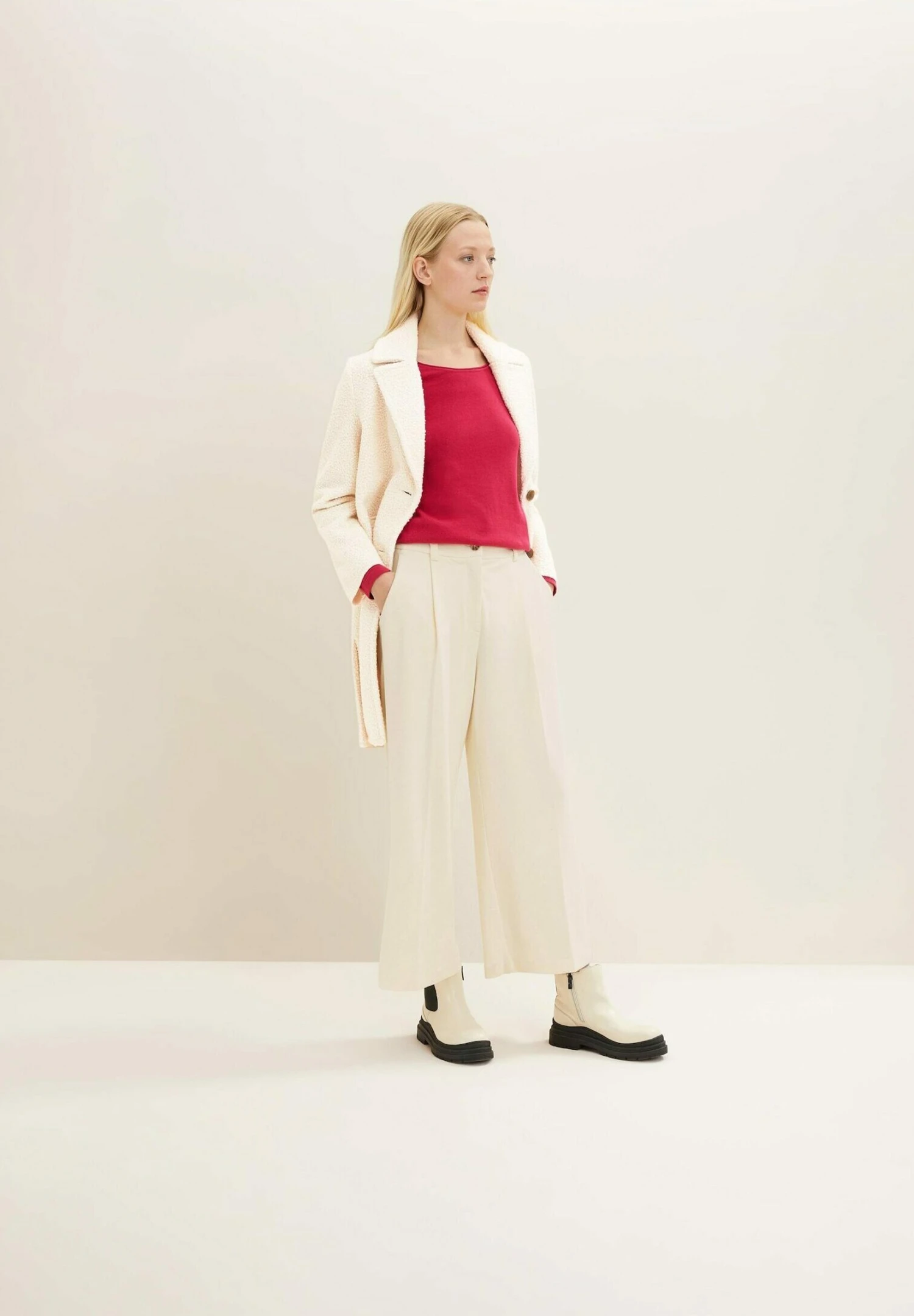 Tom Tailor Pullover - Cherry Granita 4 Tom Tailor Pullover - Cherry Granita – Image 2