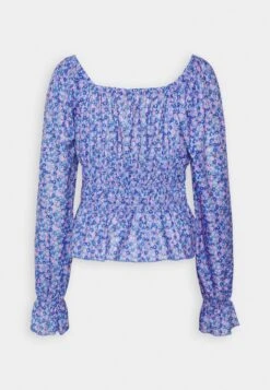 Pieces Pcgweno Squre Neck - T-Shirt À Manches Longues - Granada Sky/Vista Blue -Next Soldes e46ad5f03c8643cdaa870624e9e6886e