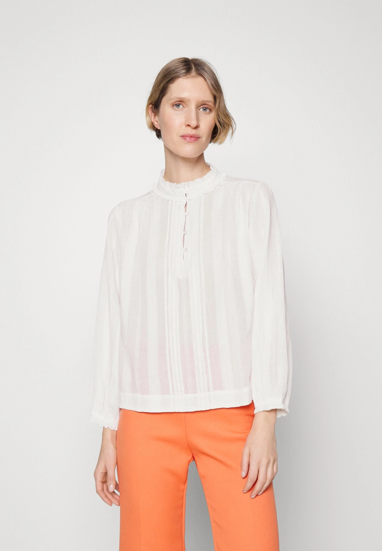 Vanessa Bruno Prado - T-Shirt À Manches Longues - Blanc 3 Vanessa Bruno Prado - T-Shirt À Manches Longues - Blanc