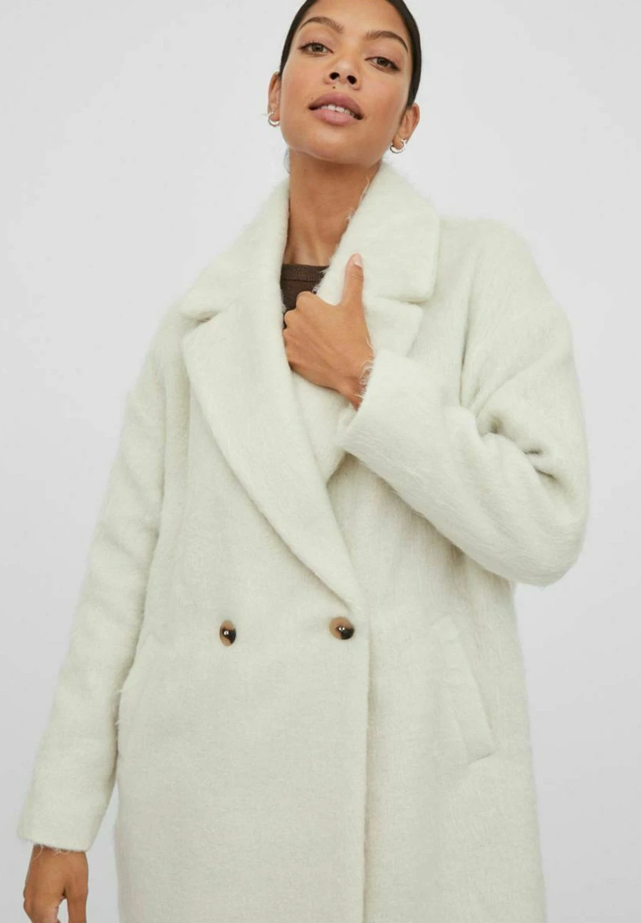 Vila Mantel Langer - Manteau Classique - Birch 6 Vila Mantel Langer - Manteau Classique - Birch – Image 4