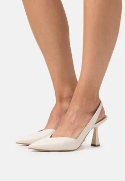 MICHAEL Michael Kors Chelsea Sling - Escarpins À Talons Hauts - Light Cream
