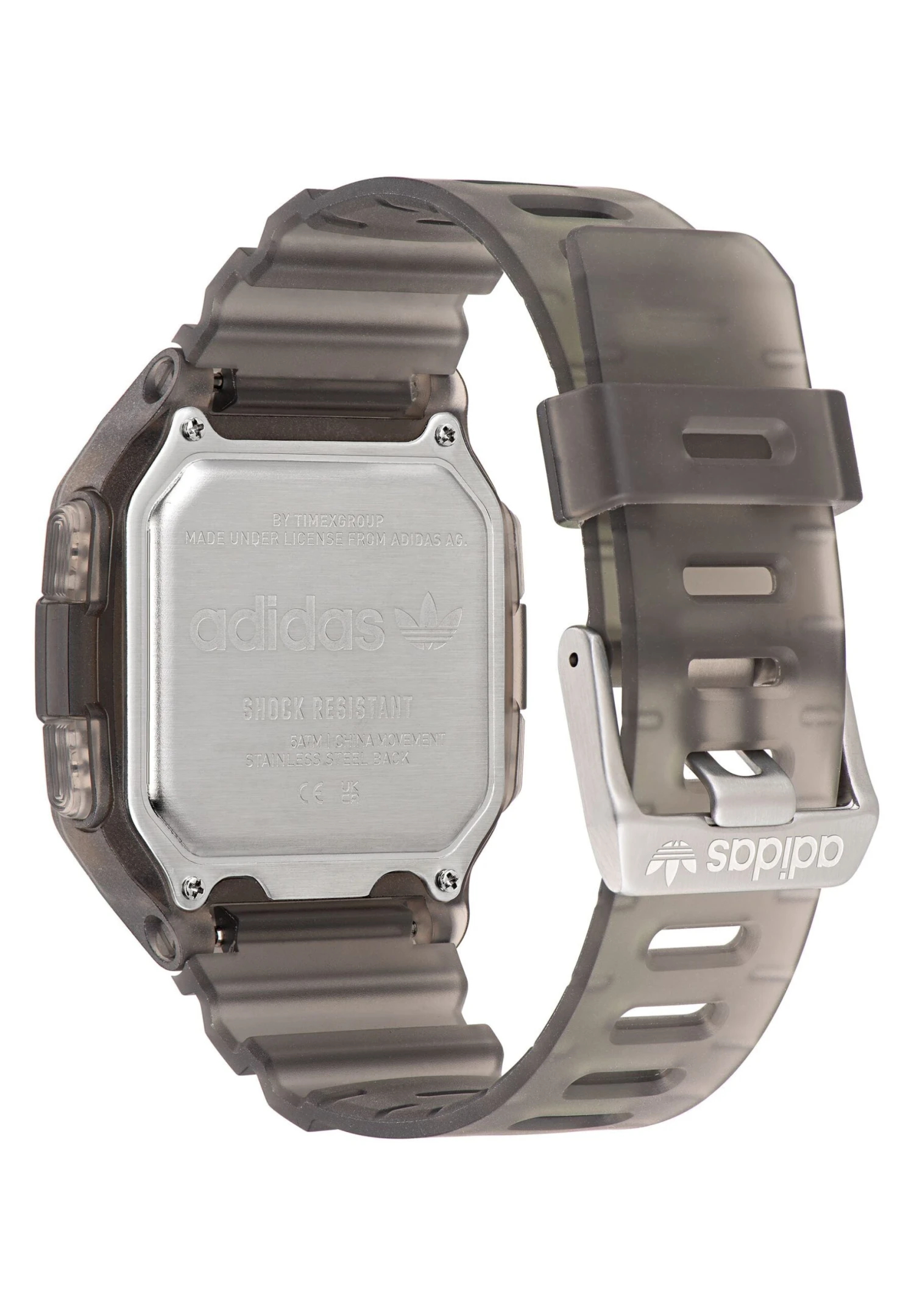 Adidas Originals Digital One Gmt - Montre À Affichage Digital - Grey 4 Adidas Originals Digital One Gmt - Montre À Affichage Digital - Grey – Image 2