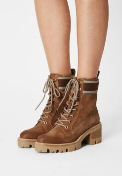 Tamaris Bottines À Plateau - Camel