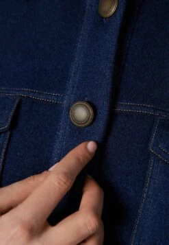 Aus Mit Steppnähten - Gilet - Blau Garment Dyed Ultramarine Blue -Next Soldes e5cc5dc87c6c45b0bf3fdf175654ac16