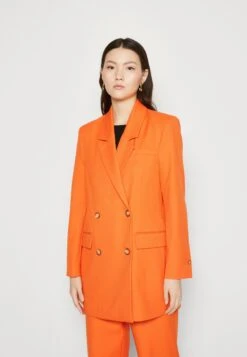 Selected Femme Slfmynella Relaxed - Manteau Court - Orangeade