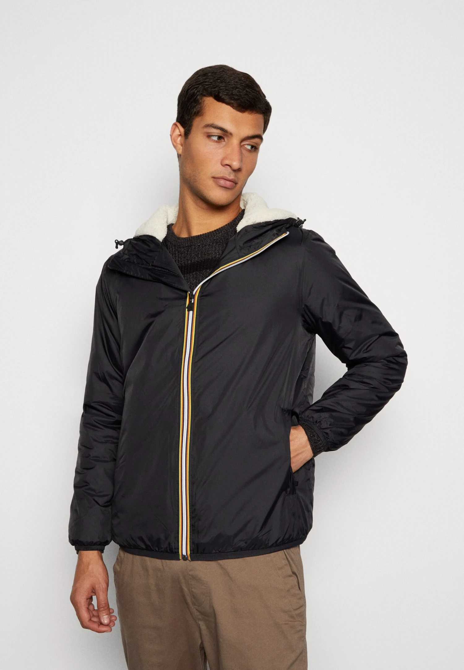 K-Way Vrai Claude Orsetto Unisex - Veste D'Hiver - Black Pure 6 K-Way Vrai Claude Orsetto Unisex - Veste D'Hiver - Black Pure – Image 4