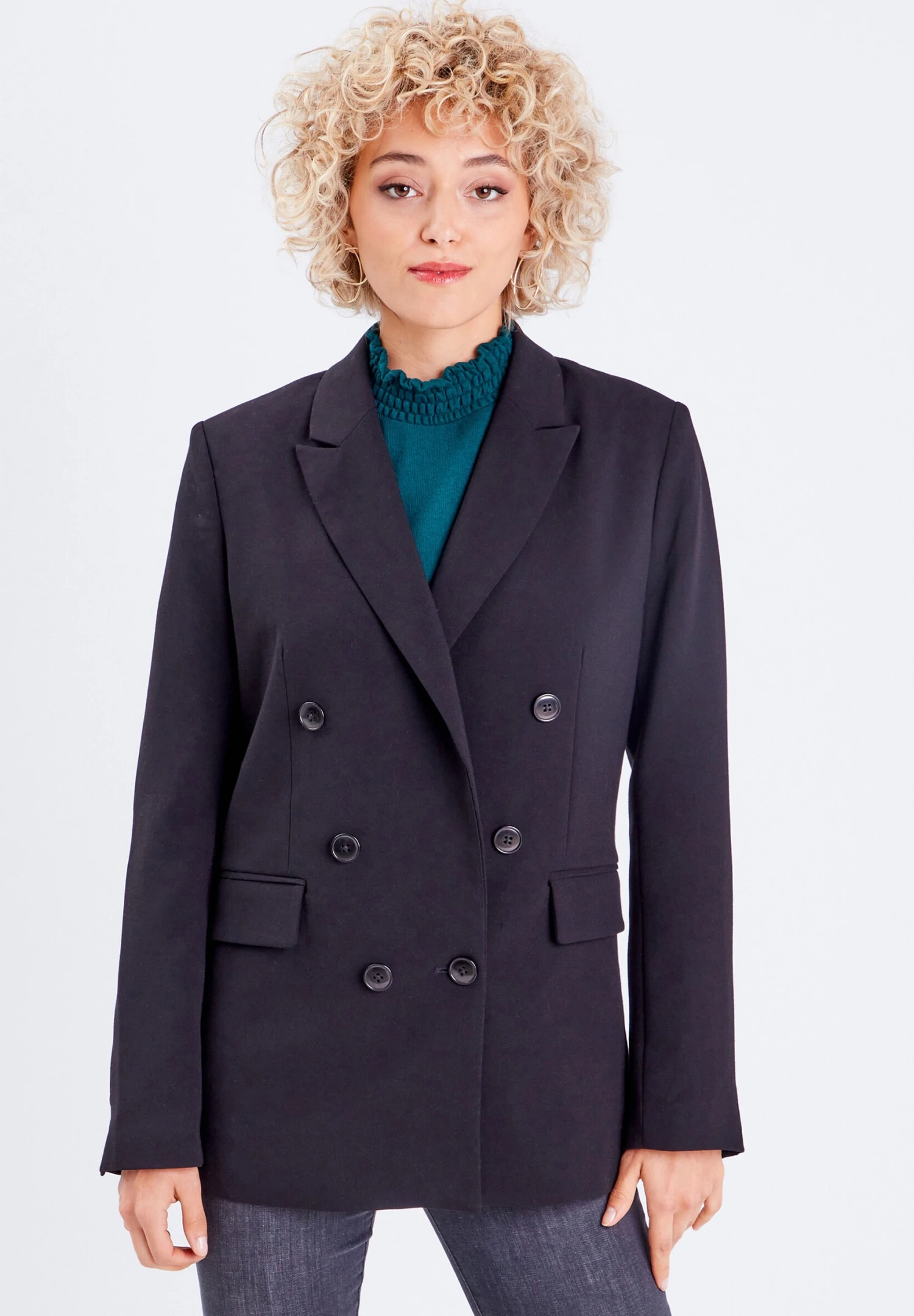 Gerade Geschnittene Esprit - Blazer - Noir 3 Gerade Geschnittene Esprit - Blazer - Noir