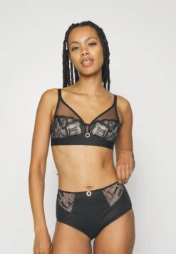 Chantelle Graphic Support Wirefree Bra - Soutien-Gorge Triangle - Black