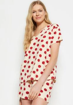 Trendyol Set - Pyjama - Burgundy