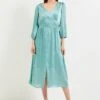 Robe De Soirée - Bleu Vert -Next Soldes e89de798277045bea4510fbd3947d034