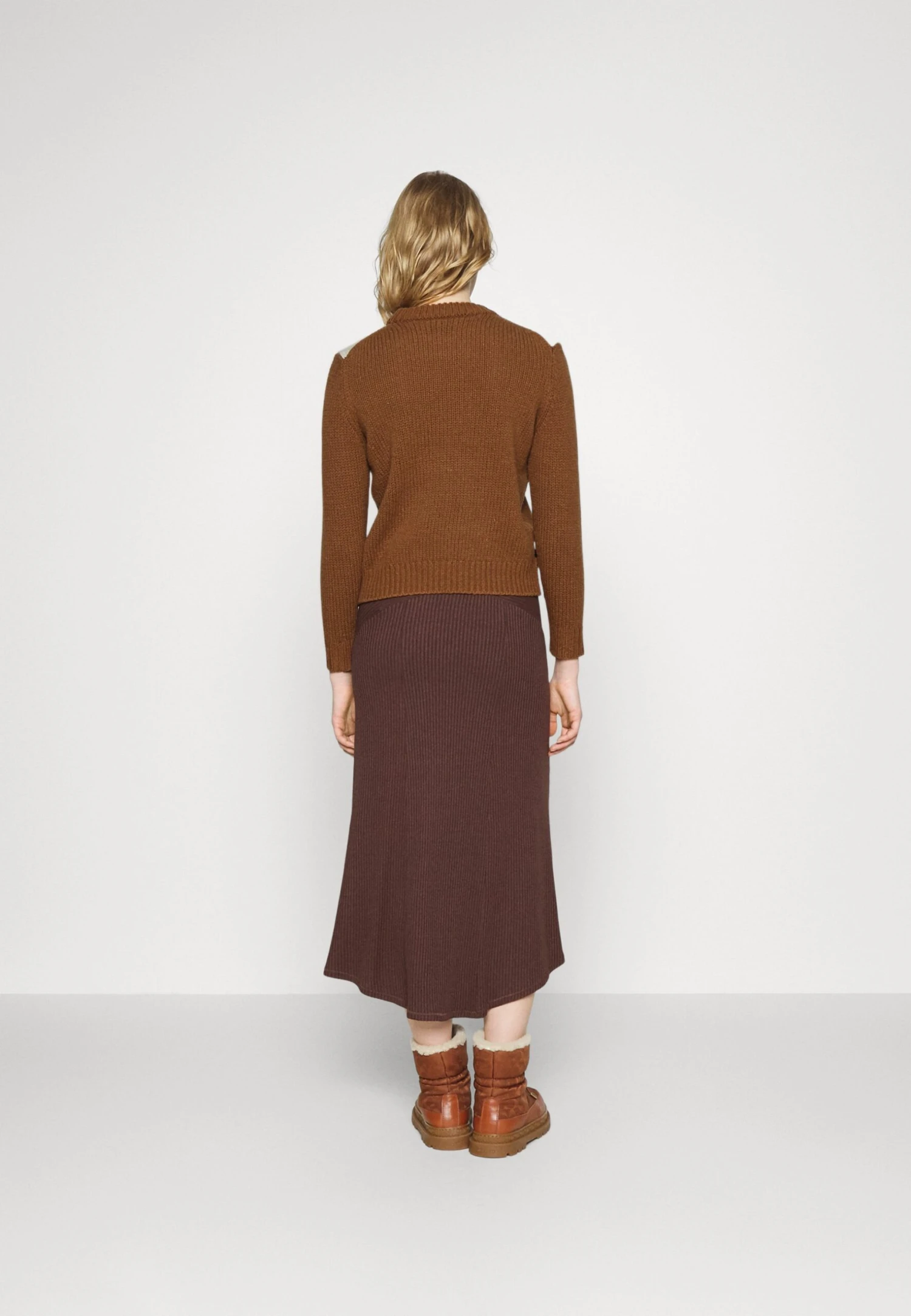 Coach Intarsia Ski Sweater - Pullover - Saddle 5 Coach Intarsia Ski Sweater - Pullover - Saddle â Image 3