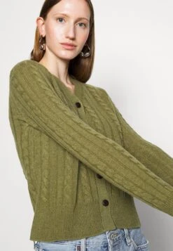 Cable Cardigan - Gilet - Olive 11 Cable Cardigan - Gilet - Olive -Next Soldes e9f1f9a40a9446c18f69d80628f54441