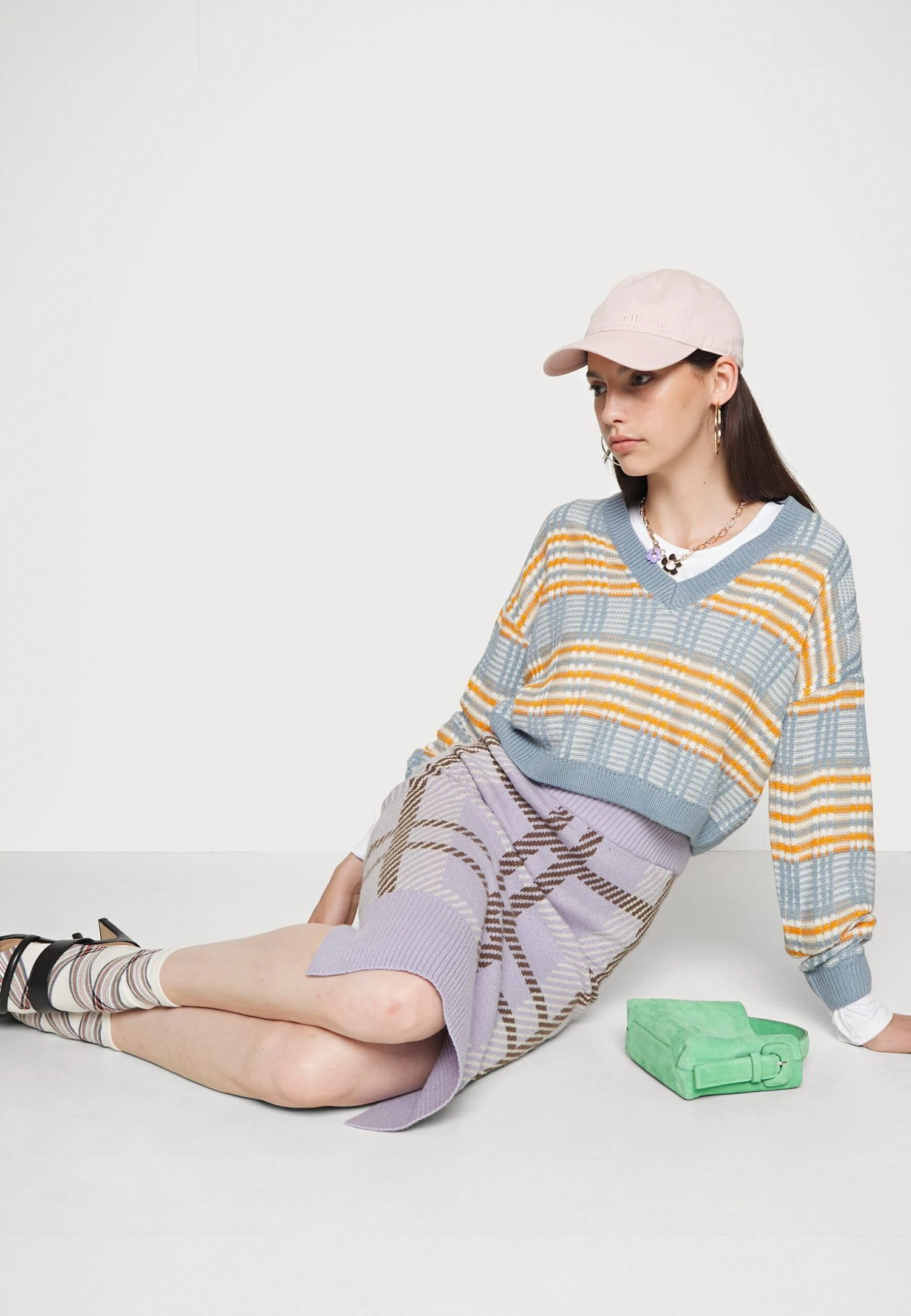 Noisy May Nmeinstein Structure - Pullover - Ashley Blue 7 Noisy May Nmeinstein Structure - Pullover - Ashley Blue – Image 5