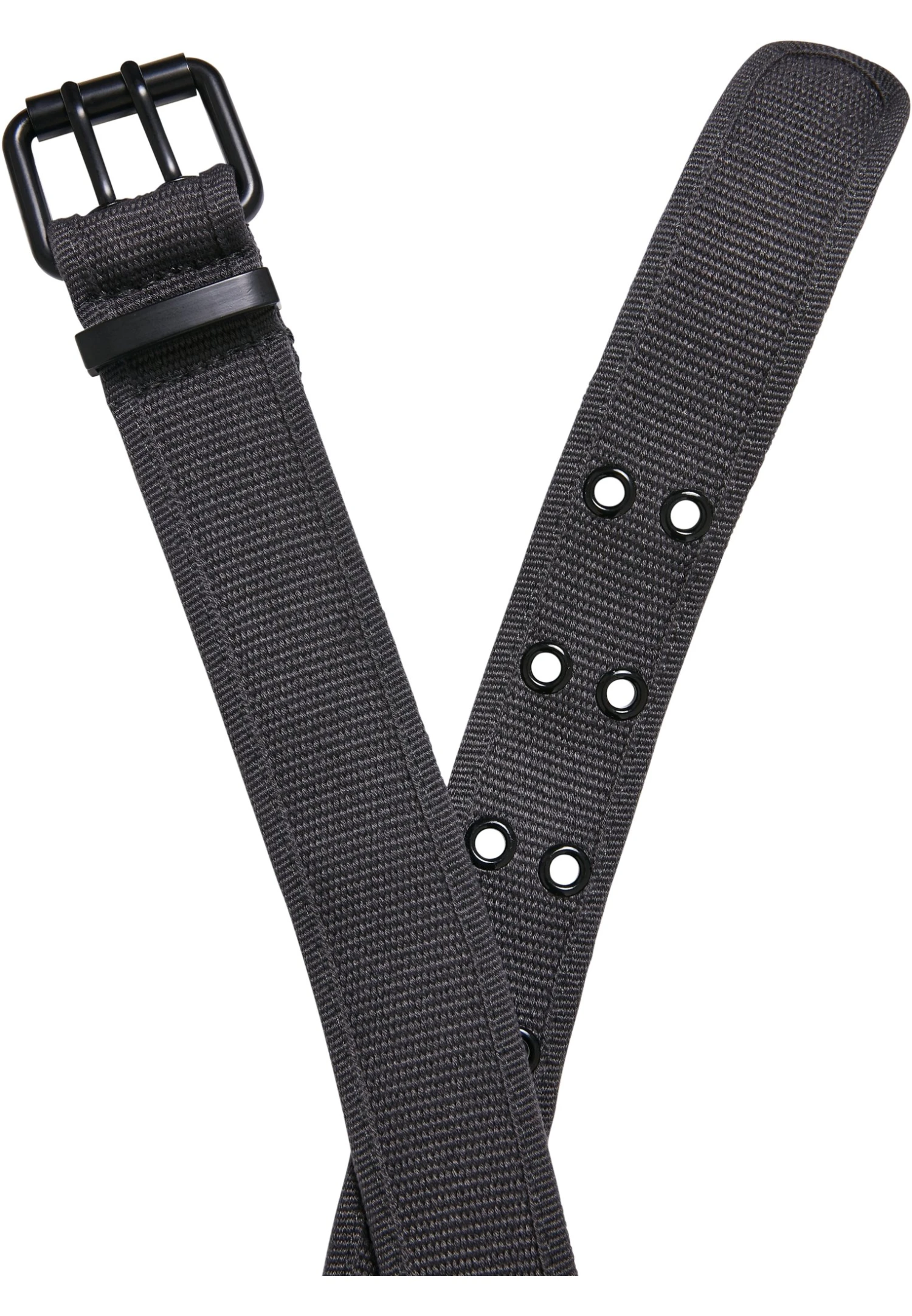 URBAN CLASSICS Double Thorn Buckle - Ceinture - Grey 4 URBAN CLASSICS Double Thorn Buckle - Ceinture - Grey – Image 2