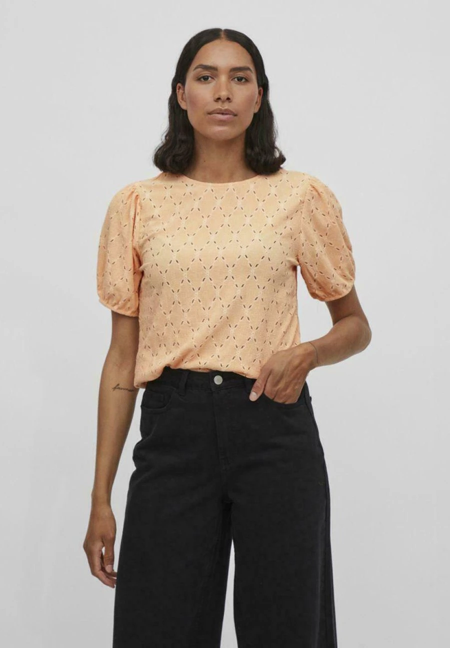 Vila Blouse - Apricot Ice 3 Vila Blouse - Apricot Ice